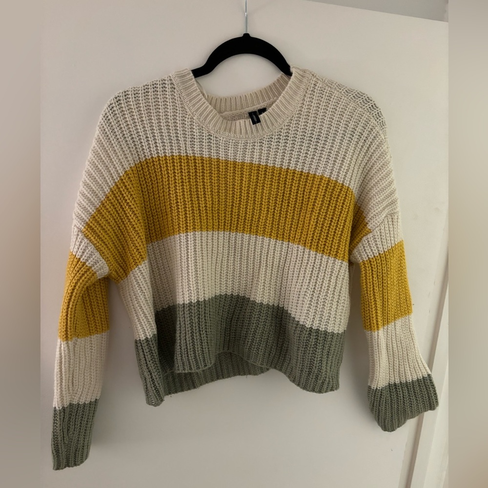 Knit striped sweater women’s